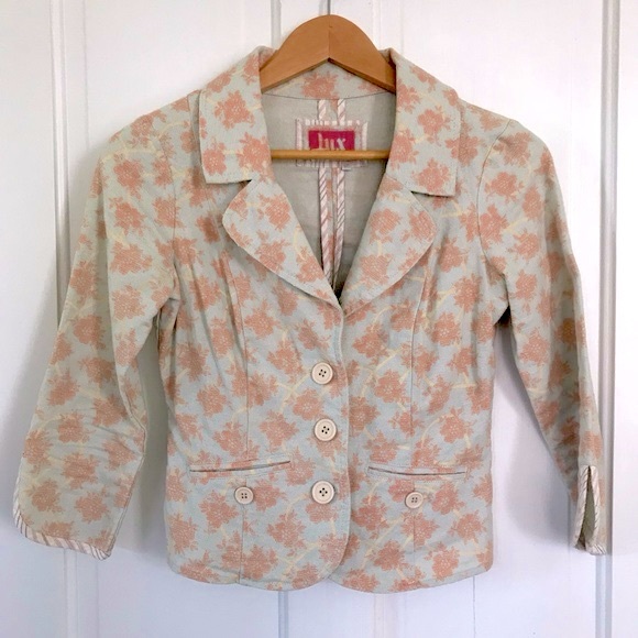 Lux Urban Outfitters Spring Floral Blazer - Picture 1 of 5